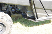 Trail Armor Honda Pioneer 700 Full Skid Plate Installed – Mid-Section Undercarriage Side View Showing Frame and Skid Coverage