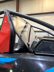 Trail Armor Kawasaki KRX 1000 Rear Window Dust Shield Kit installed on Special Edition UTV