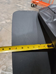 Trail Armor black mud flap fender extension panel width measurement texture detail Kawasaki KRX 4 1000
