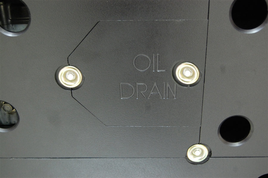 Trail Armor Kawasaki Teryx 4 skid plate closed oil drain access panel with quick release bolts