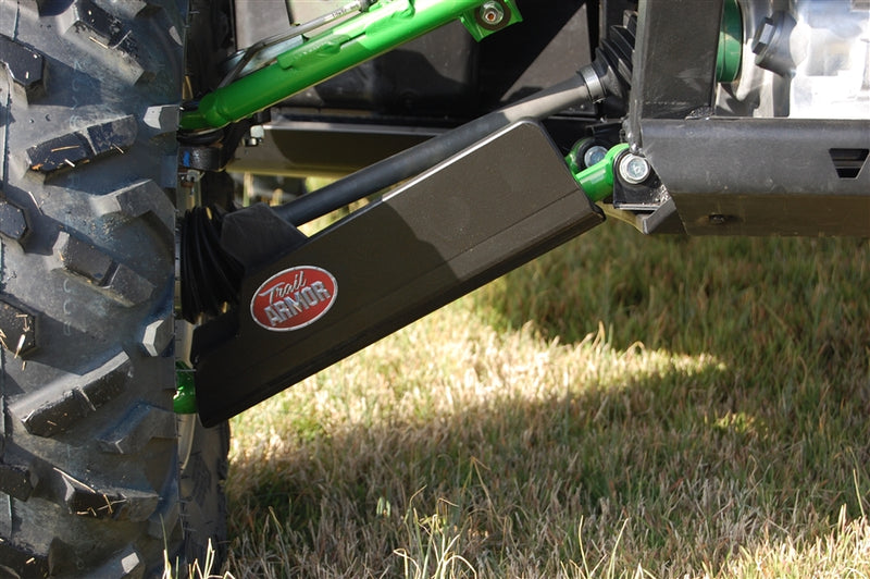 Trail Armor Kawasaki Teryx 4 iMpact A-Arm Guard full coverage view showing lower pivot mount