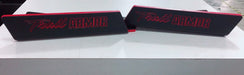 Trail Armor iMpact A-Arm Guards pair for Polaris General in black and red