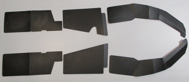 Trail Armor mud flap fender extensions kit for Polaris General 1000 unmounted