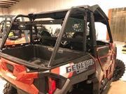 Trail Armor rear rack installed on copper Polaris General 1000 rear angle