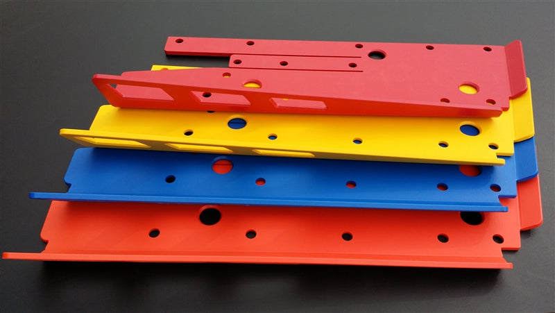 Trail Armor full skid plate color options red yellow blue Polaris General 4