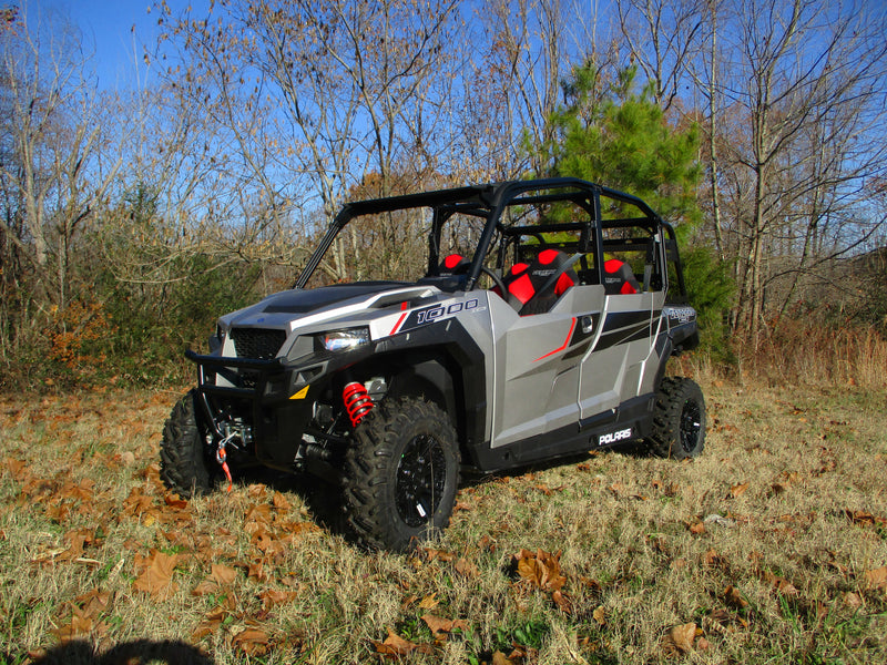Trail Armor full skid plate installed Polaris General 4 outdoor fall setting
