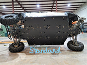 Trail Armor full skid plate standard edition installed on Polaris General 4