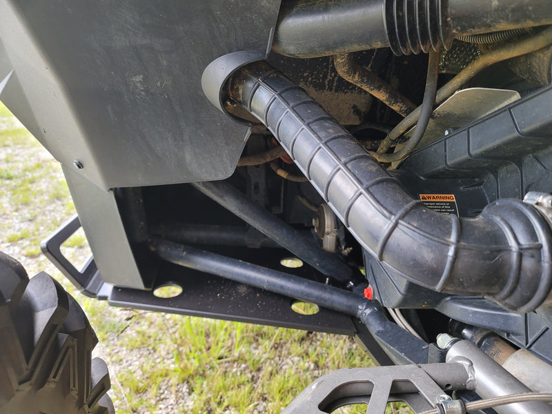 Trail Armor full skid plate underside near CVT intake Polaris General 4