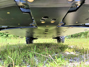 Trail Armor full skid plate underside ground view Polaris General 4 outdoor