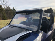 Trail Armor full windshield installed on Polaris General XP 1000 front