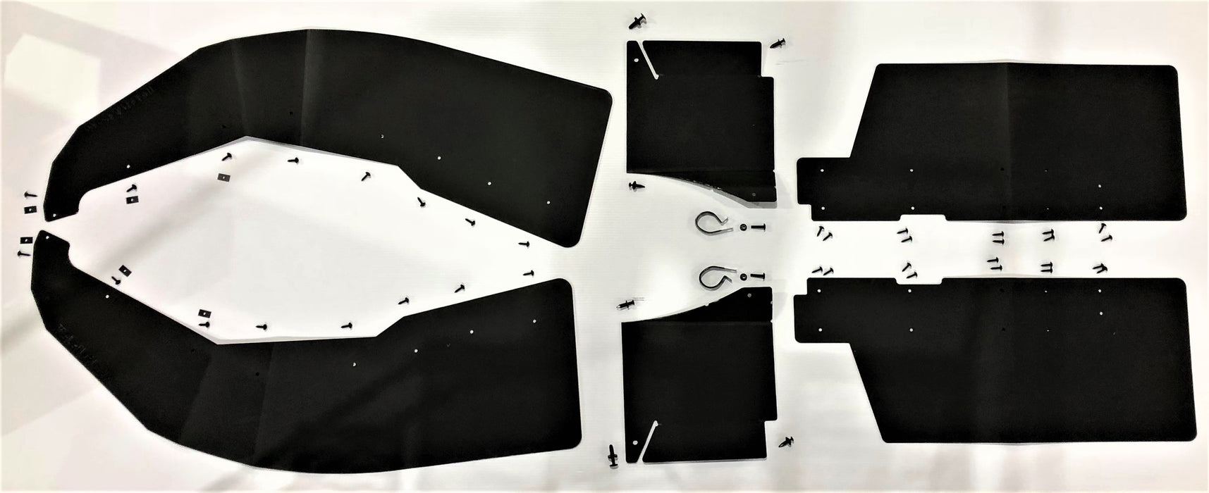 Trail Armor mud flap fender extensions kit for Polaris General XP 1000