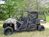Trail Armor Polaris Ranger large rear storage rack on camo Ranger Crew, outdoor field view