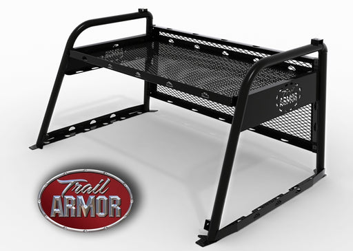 Trail Armor Polaris Ranger large rear storage rack, heavy-duty steel cargo basket