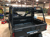 Trail Armor rear storage rack installed over the bed of a Polaris Ranger UTV