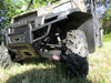 Trail Armor A-arm CV boot guard installed on the front suspension of a Ranger XP 1000