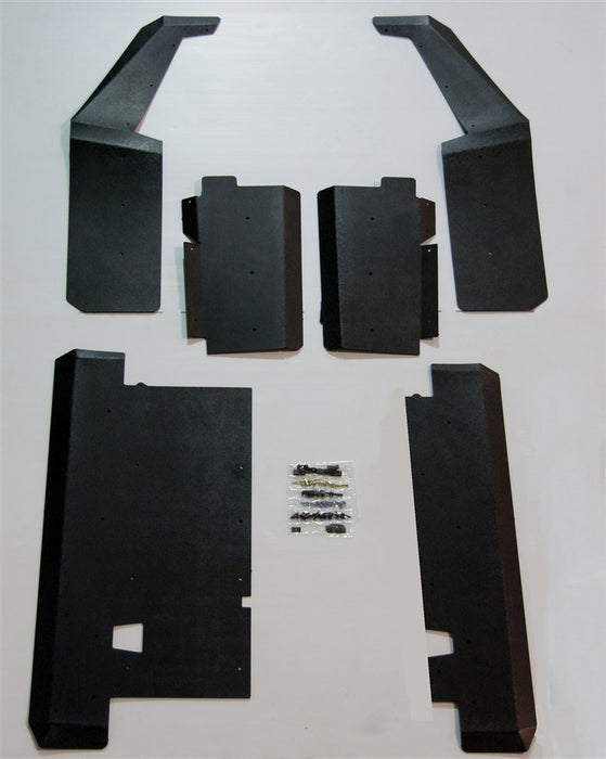 Trail Armor underbed mud shield and fender extensions for Polaris Ranger XP 900 1000 kit