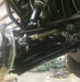 Polaris Ranger XP front CV axle and boot exposed before installing Trail Armor guards