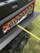 Trail Armor fender extension width measured on a Polaris Ranger XP with a tape measure