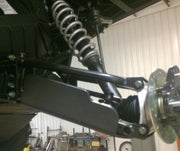 Trail Armor A-arm CV boot guard installed on the rear suspension of a Polaris Ranger XP