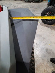 Trail Armor branded fender flare measurement on Polaris RZR Pro XP wheel