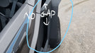 No gap fitment view of fender panel on Polaris RZR Pro XP after install