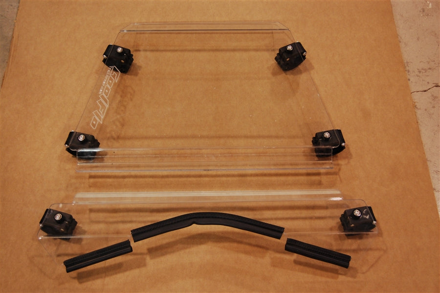 Trail Armor CoolFlo windshield kit with fast clamps for Polaris Sportsman ACE