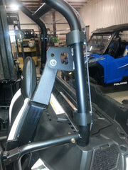 Trail Armor mounting bracket attached to a Polaris Sportsman ACE roll cage