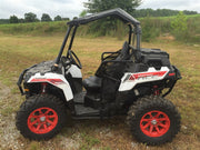 Trail Armor roof panel installed on a Polaris Sportsman ACE UTV side profile view