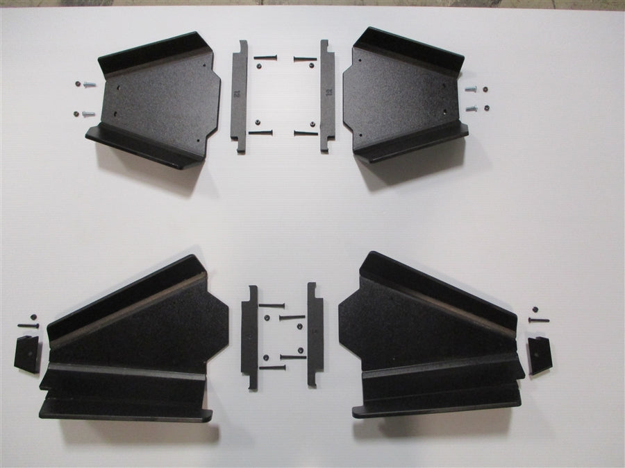 Trail Armor Ranger 800 6x6 A-Arm guard set, Super Tough Polymer front and rear pieces