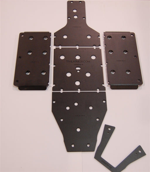 Trail Armor Ranger Midsize 570 500 full skid plate set, individual Super Tough Polymer panel pieces