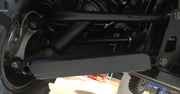 Trail Armor Ranger XP 1000 A-Arm guard full length view, near wheel hub and brake rotor