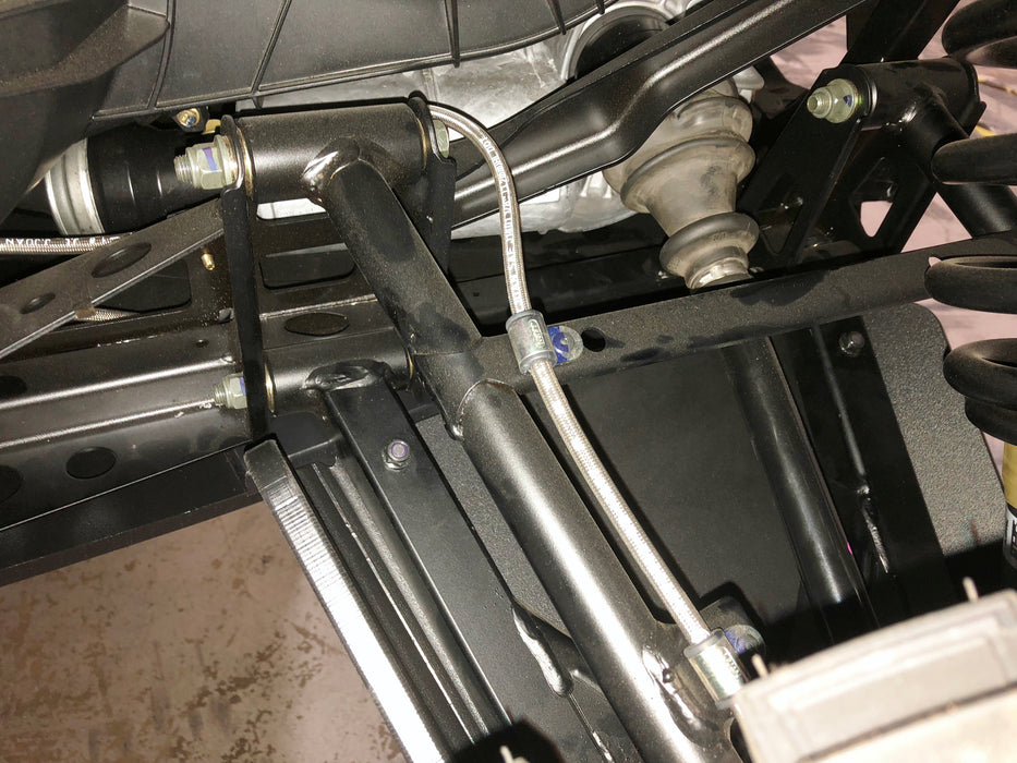 Trail Armor Ranger XP 1000 A-Arm guard installed near suspension and ball joint area