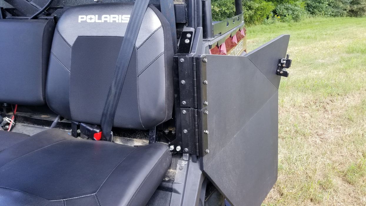 Trail Armor Ranger XP 1000 half door hinge and latch bracket closeup
