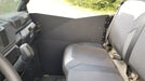 Trail Armor Ranger XP 1000 half door interior view showing latch and hinge