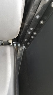 Trail Armor Ranger XP 1000 half door rear hinge mounting hardware view