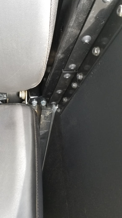 Trail Armor Ranger XP 1000 half door rear hinge mounting hardware view