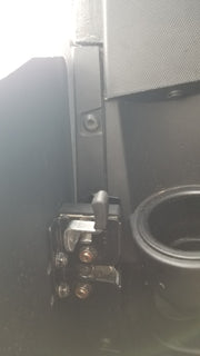 Trail Armor Ranger XP 1000 half door rotary latch mechanism closeup