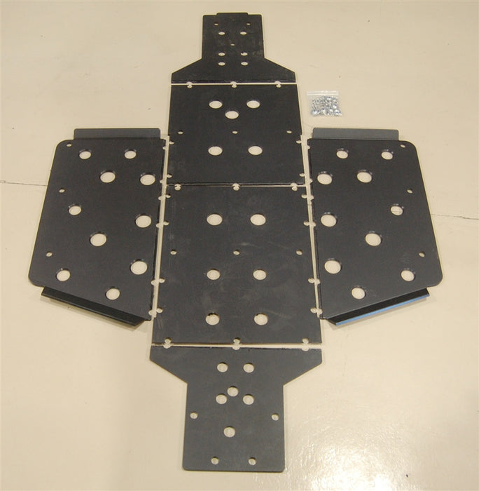 Trail Armor Ranger XP 800 full skid plate set, individual Super Tough Polymer panel pieces