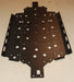 Trail Armor RZR 4 800 center skids, standalone skid plate assembly on white